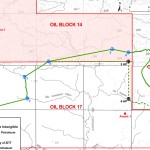 Andes-Petroleum company and the cartographic suggestion to modify the perimeter of the Zona Intangible. Andes-Petroleum company (China) suggested to the Ministry of Energy (Ministerio de Energia y Minas) and its Environmental Department (DINAPA) to modify the perimeter in order to facilitate oil exploitation in the area maintaining direct access to the proved oil field called Awant-1. This map shows the “cartographic suggestion” of Andes Petroleum to create –according to its productive requirements – a special corridor to exploit the Awant-1 oil field which is localized 12,8 km to south point No. 6, inside the same ZITT area.